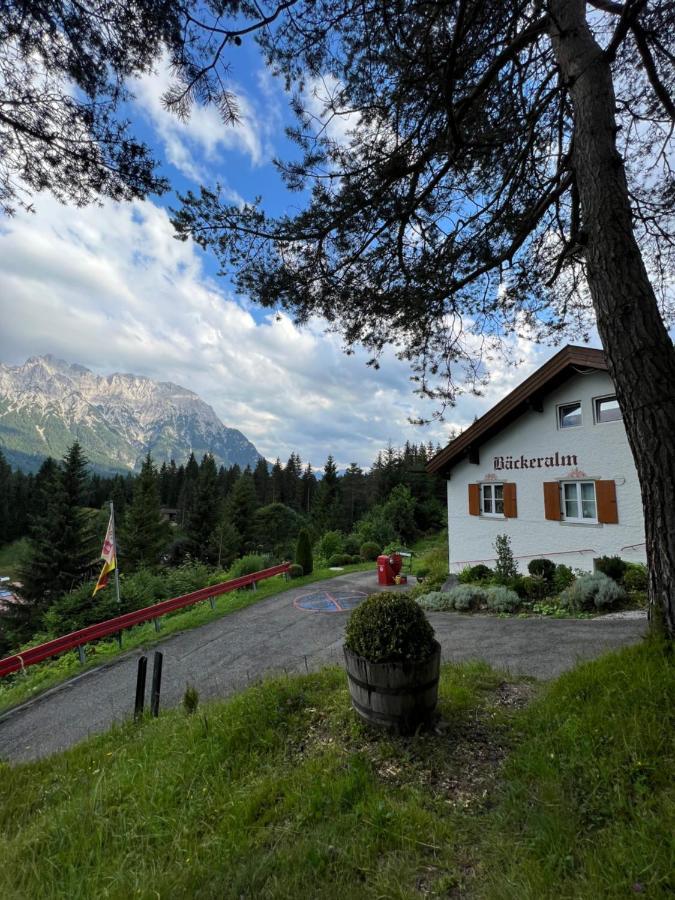 Baeckeralm - B&B 16 + Mittenwald Exterior foto