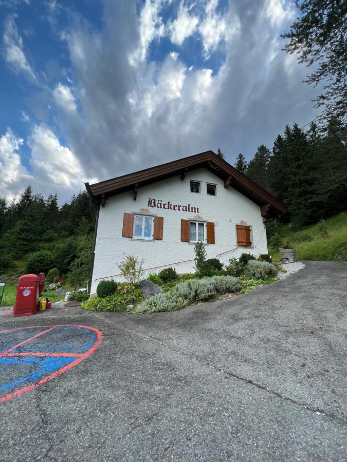 Baeckeralm - B&B 16 + Mittenwald Exterior foto